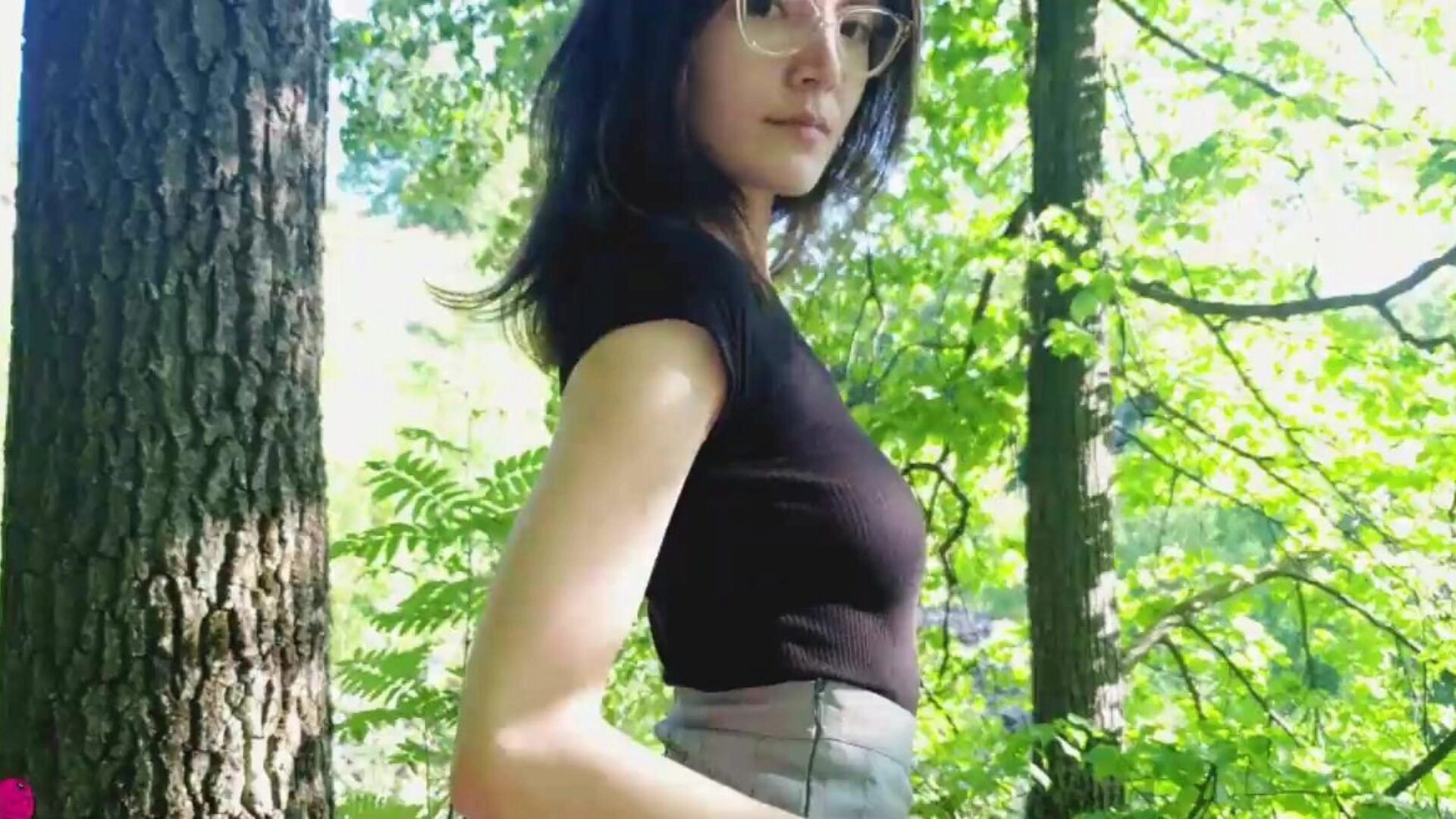 My gf desired offhand sex in a woods grove right next to the path where people 