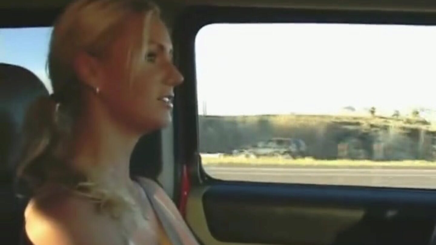 MASTURBATING ON THE HIGHWAY – REAL PUBLIC WIFE I was on my way home from the gym yesterday when I had an tremendous urge to acquire myself off. I'm always sexually excited as hell after working out and if Jake's not around to take care of my needs I pulverize myself senseless with one of my beloved fucktoys Sometimes I'm just so worked up that I can't expect until I make it home and yesterday was one of these days! I bod what the hell, I'm slutty and I've got some time to kill on the drive in any case I just can not think of a more good way to  the time than a really worthy finger pumping